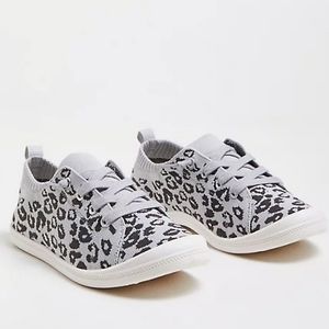 TORRID LEOPARD GREY RILEY SNEAKER
